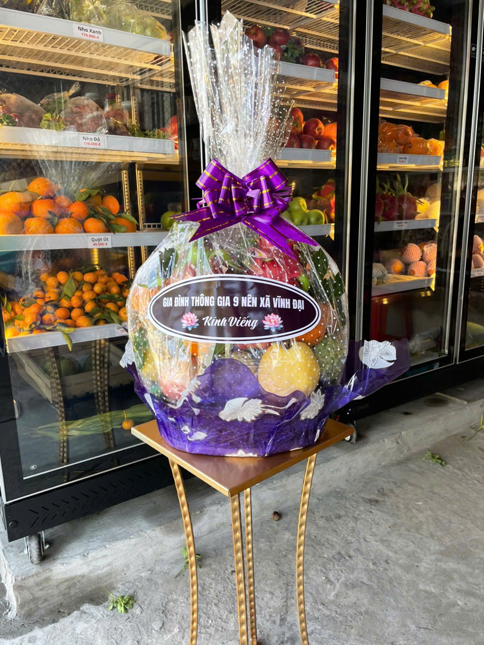 Giỏ Trái Cây Đám Tang